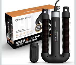 NEW Hedgehog GO Portable Shoe & Boot Dryer | 105,000 RPM Dual Hose Dryer Travel