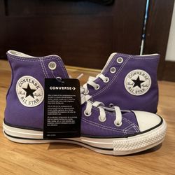 Purple High-Top Converse!
