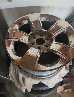 4 Chrome Alloy Wheel Rim 6-Lug