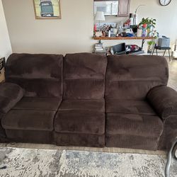 Double Electrical Reclining Couch