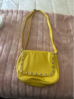 Yellow purse