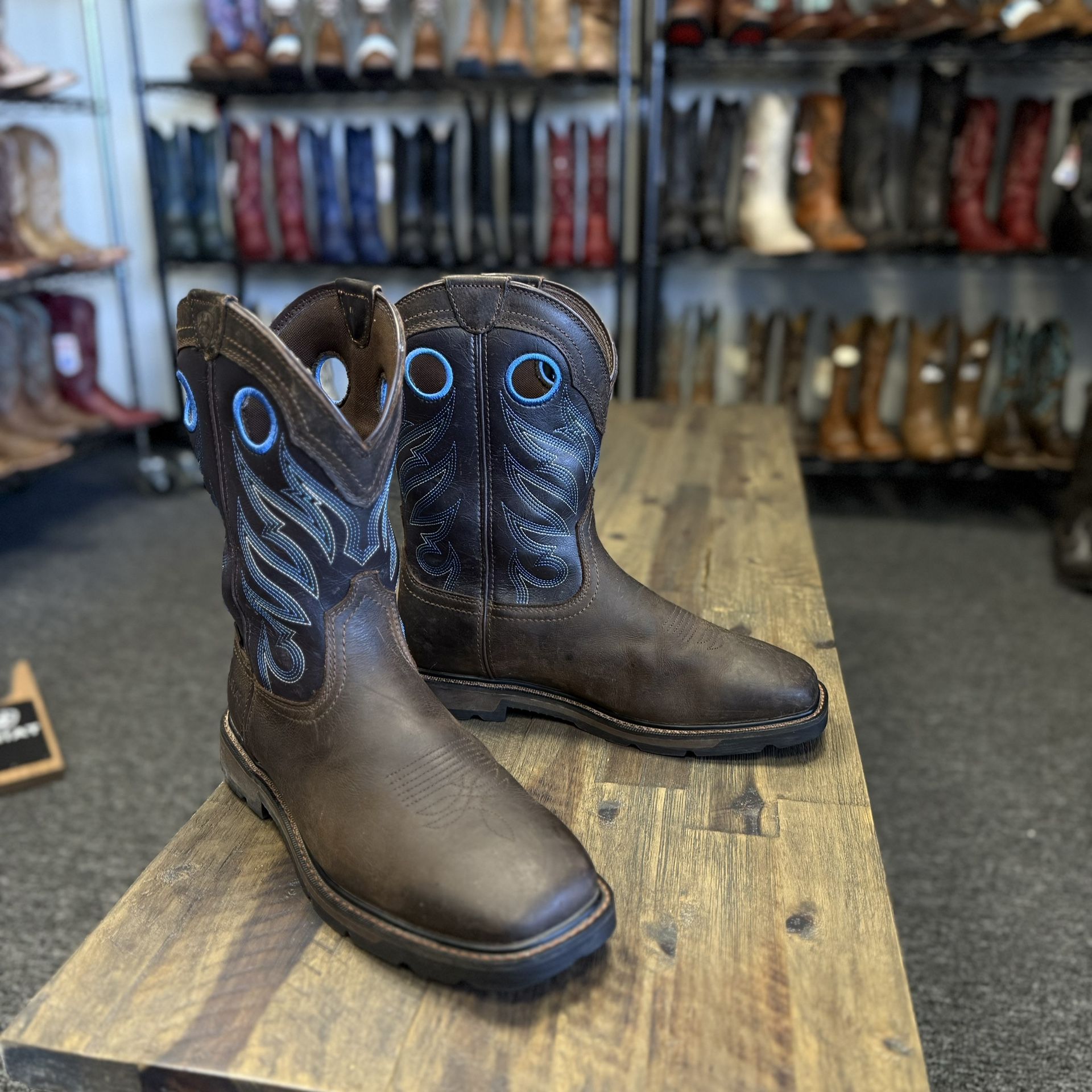 ARIAT Men's Groundwork Waterproof Work Boot Western 10034724
