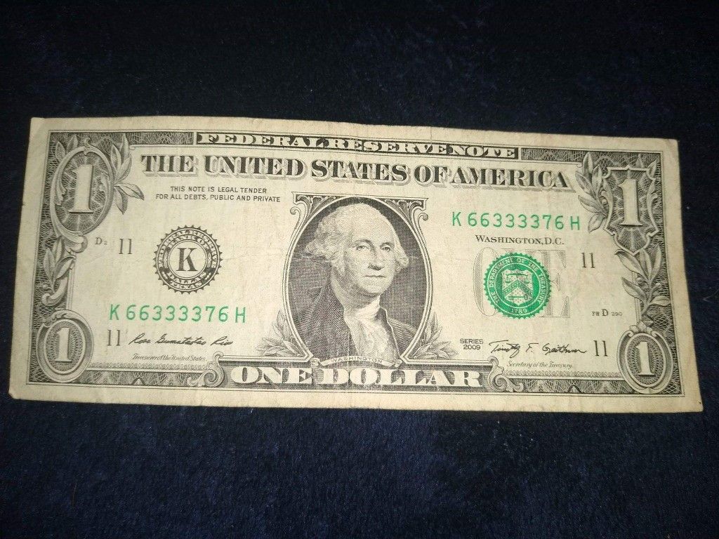 $1 Unique Serial Number