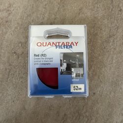Quantaray Red (R2) Photo & Video FILTER 52mm