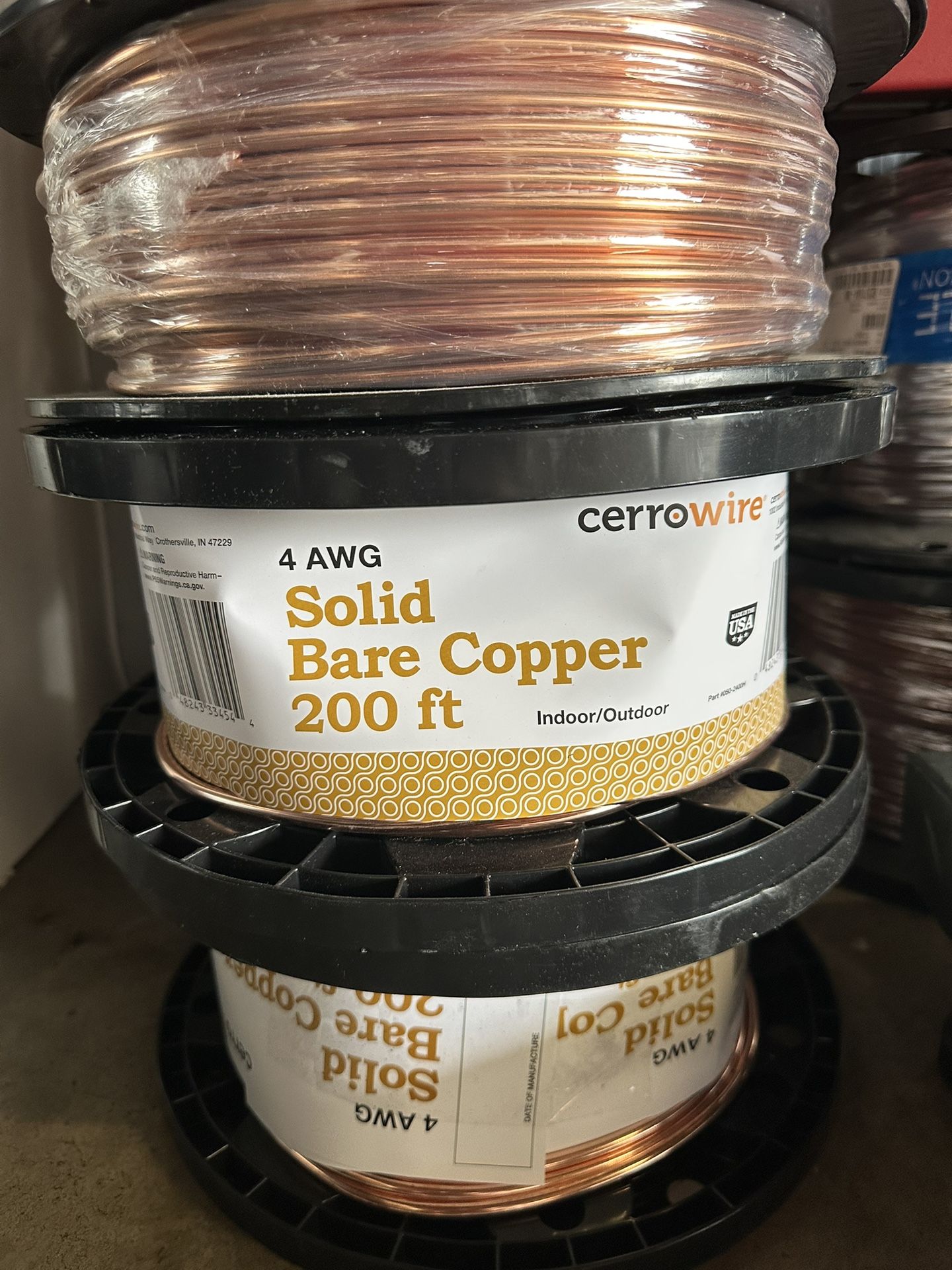 Bare Copper #4 #6