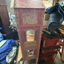 Big Wooden Doll House 