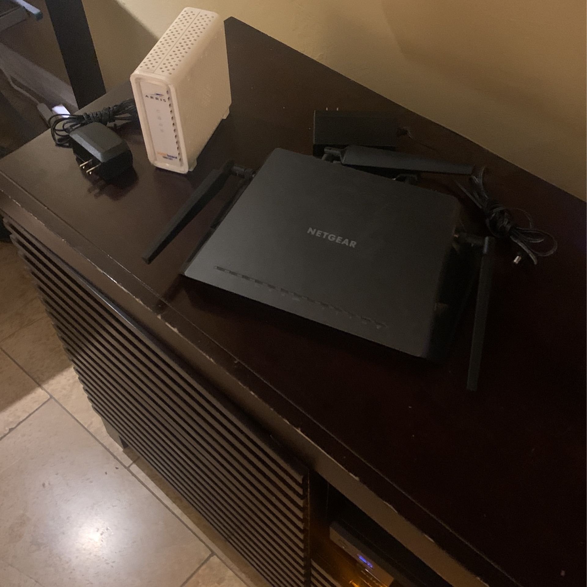 Modem and Router