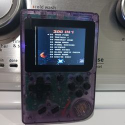 Retro Handheld Game Console.  200 games. Good Condition. 