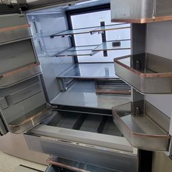 French 4-Door Stainless Cooling And Freezing  With Warranty 