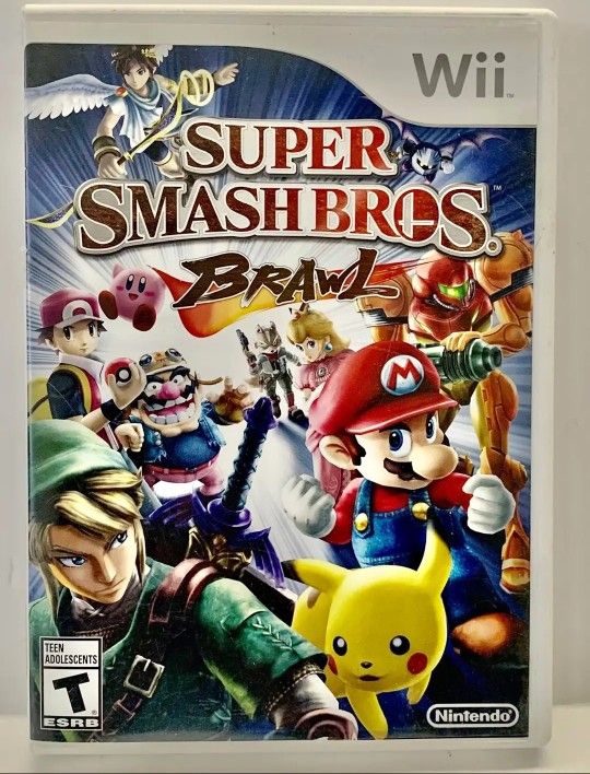 Nintendo Wii Super Smash Bros Brawl