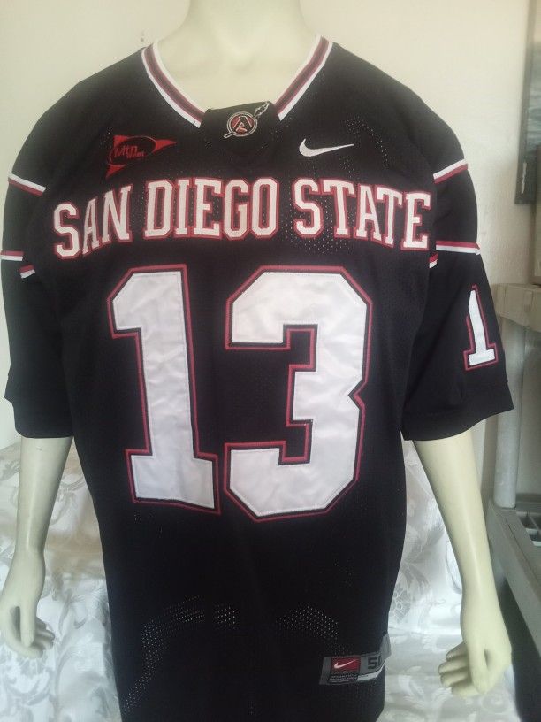 (Rare) Retro San Diego State Aztecs Ronnie Hillman Nike Football Jersey Men 50