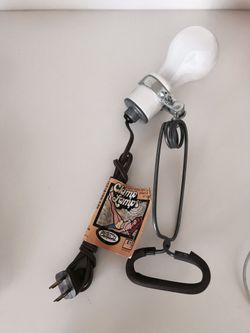 Light Clip On NEW but Vintage