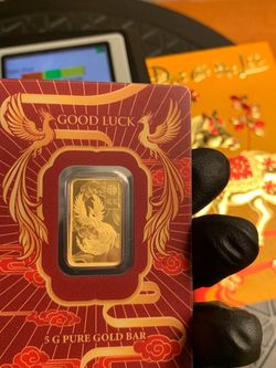 Pamp Suisse - Good Luck Phoenix (5g) 24k Gold