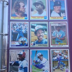 80s Baseball Cards