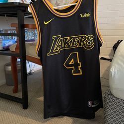 Alex Caruso Lakers Jersey Black Mamba Edition