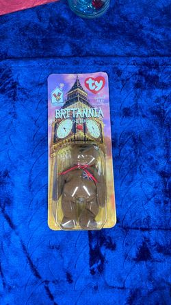 Ty Britannia the Bear Beanie Baby Sealed
