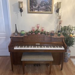Vintage Baldwin Piano 57 1/4 In X 24 In X 35 1/2 In 