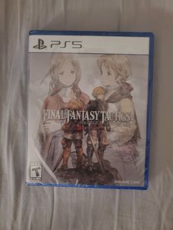 Final Fantasy Tactics The Ivalice Chronicles PS5 NEW SEALED