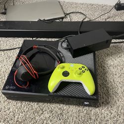 XBox With Cord Headphones And Controller (Negotiable)