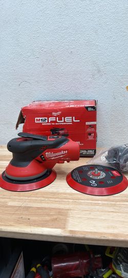 M12 FUEL 12V Lithium-Ion Brushless Cordless 6 in. Random Orbital Sander (3/16 in. Orbit) Tool-Only