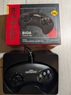 Retrobit Sega genesis big6 gamepad controller