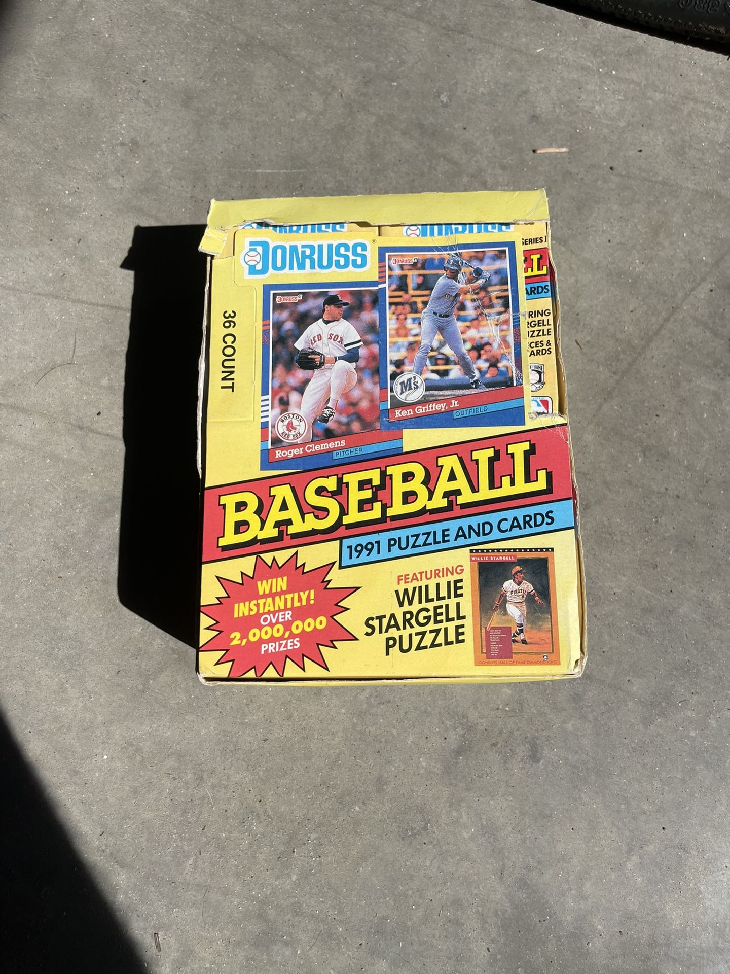 1991 Don Russ MVP Baseball Cards And Puzzle