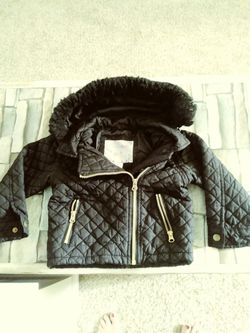 Quilted hooded jacket 3T