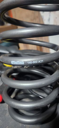 Belltech rear drop springs for GM SUV'S