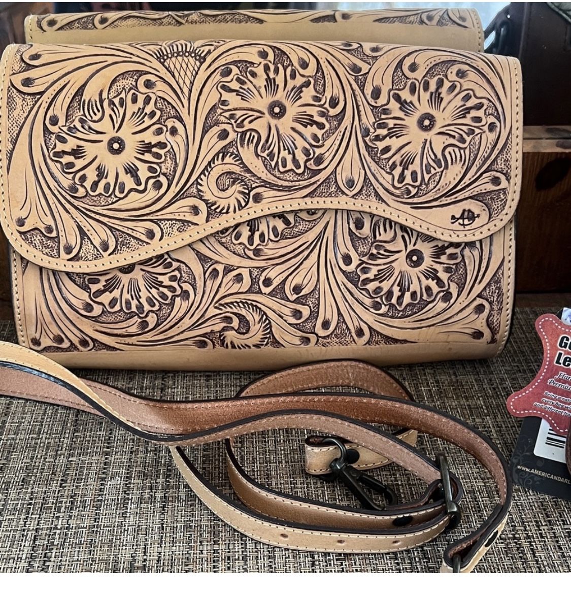 American Darling Leather Purse 
