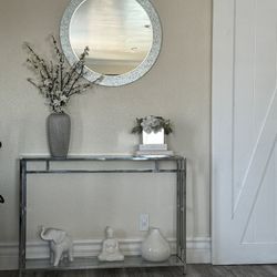 Mirror And Table