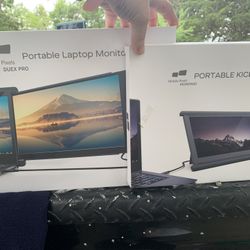 Portable Laptop monitor & Portable Kickstand/magnifier