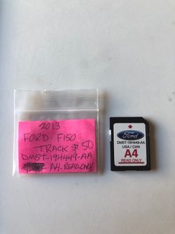 Ford F-150 SD card
