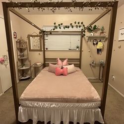 Full Bed And Bed Frame