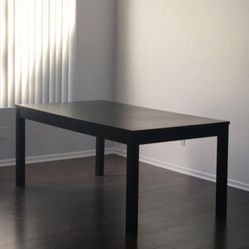 Black Table With 2 Leaves In OCEANSIDE
