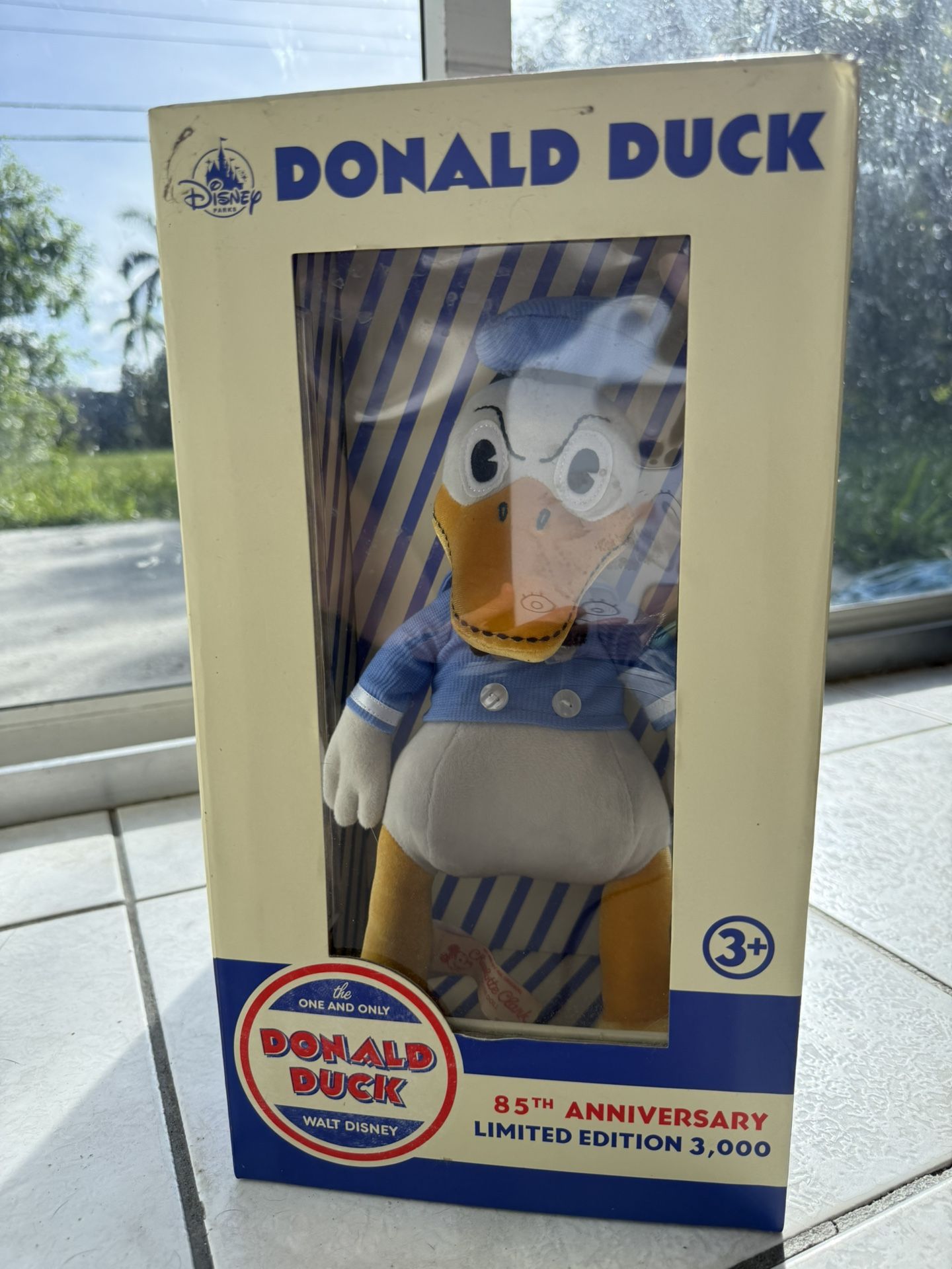 85th Anniversary Donald Duck Plushie