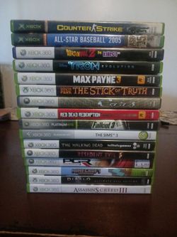 Xbox original,xbox 360 games