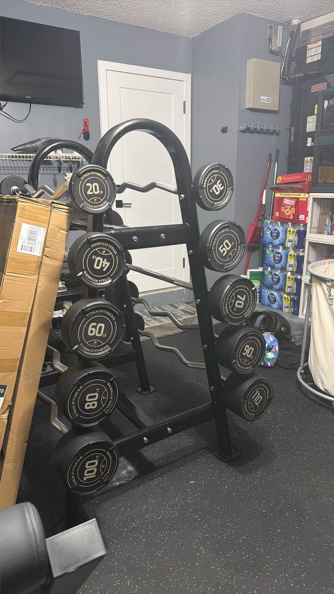 Titan Bar Bell Rack THE RACK ONLY