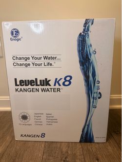 Enagic Leveluk K8 Kangen Water Ionizer Machine 8-Plate Alkaline System