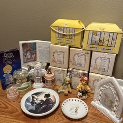Cherished Teddies And Precious Moments Collection