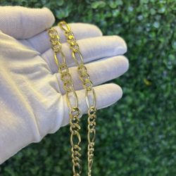 Gold10k Fígaro Chain 
