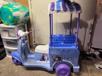 Disney princess electric ice cream truck