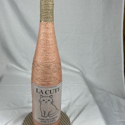 Gran Reserve" Wine Bottle Cat Scratcher - Brand New!