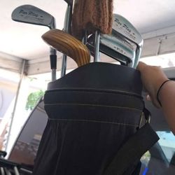 Golf Clubs And Bag 
