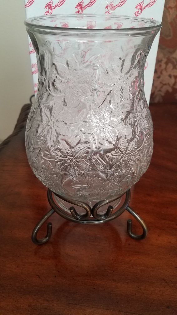 Princess house crystal Fantasia candle holder