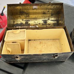 Antique Metal Lunch Boxes