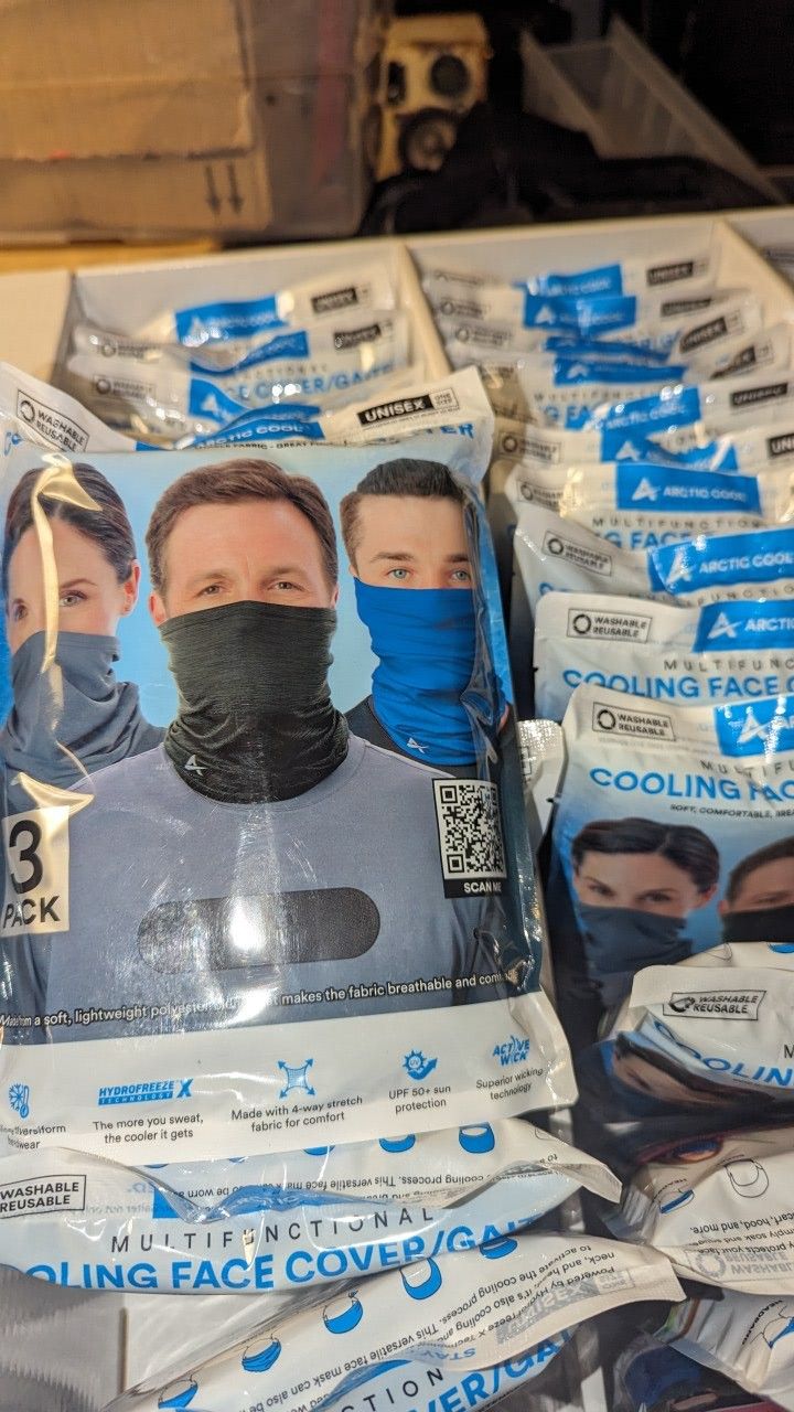 Cooling Face Mask Gaiter.  The More U Buy More U Saving