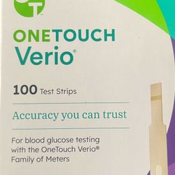 One touch velerio test strips