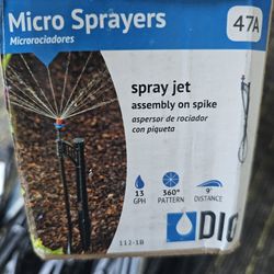 ( 18 )DIG MICRO SPRAYERS (360 Pattern)( 9" Distance 13GPH)