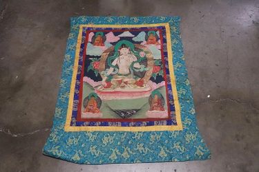 Old Hand Painted Thangka