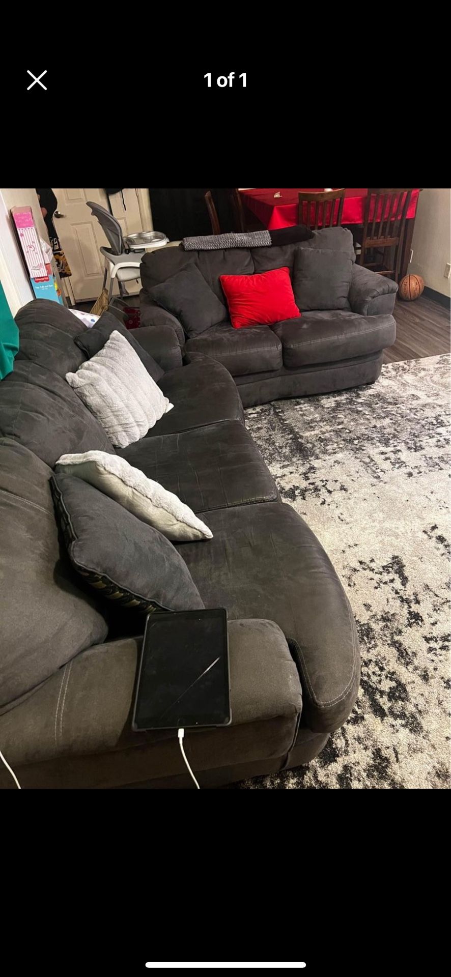Used Grey Couch